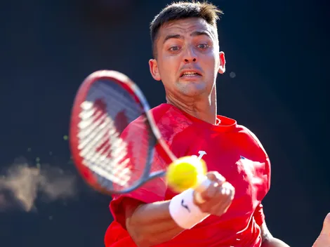 En vivo: Barrios le gana el primer set a Lajovic en la Davis