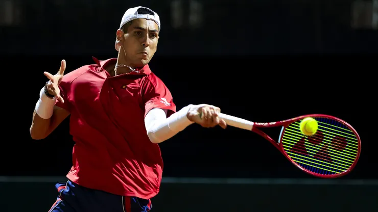 Alejandro Tabilo sumó una victoria en la Copa Davis.