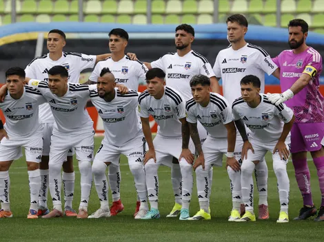 La formación plagada de cambios de Colo Colo contra Everton