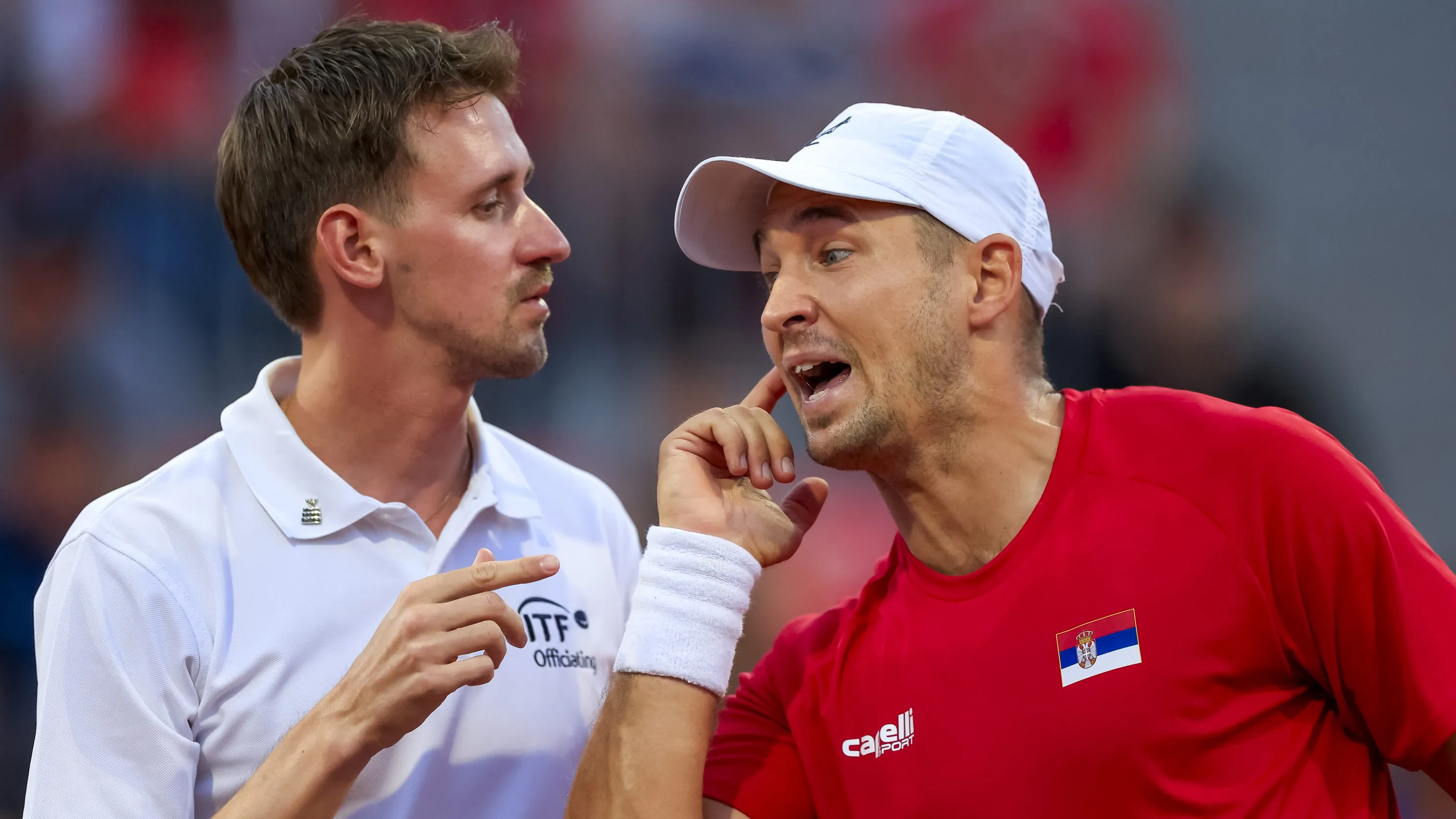 Luego del partido con Chile, en Serbia lamentaron una grave lesión en Copa Davis. Foto: Photosport.