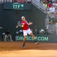 La excelente noticia que recibió un chileno tras triunfo en la Davis