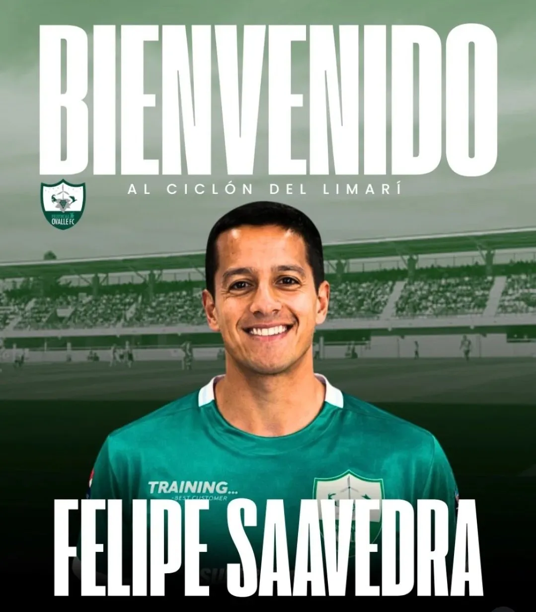 Felipe Saavedra había sido anunciado en Ovalle, pero cambió de rumbo y ahora jugará en Primera B.