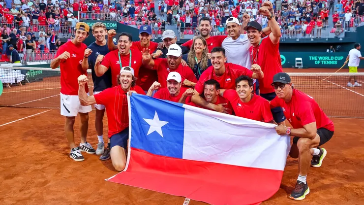 Chile entre los 16 mejores equipos del Grupo Mundial de Copa Davis.