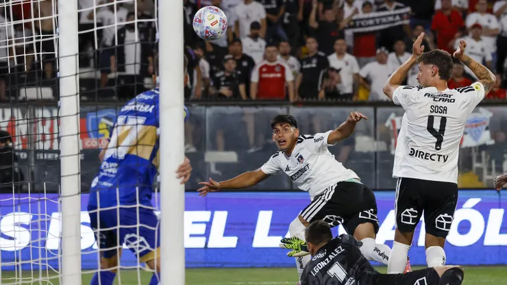 El primer gol de Yastin Cuevas con Colo Colo