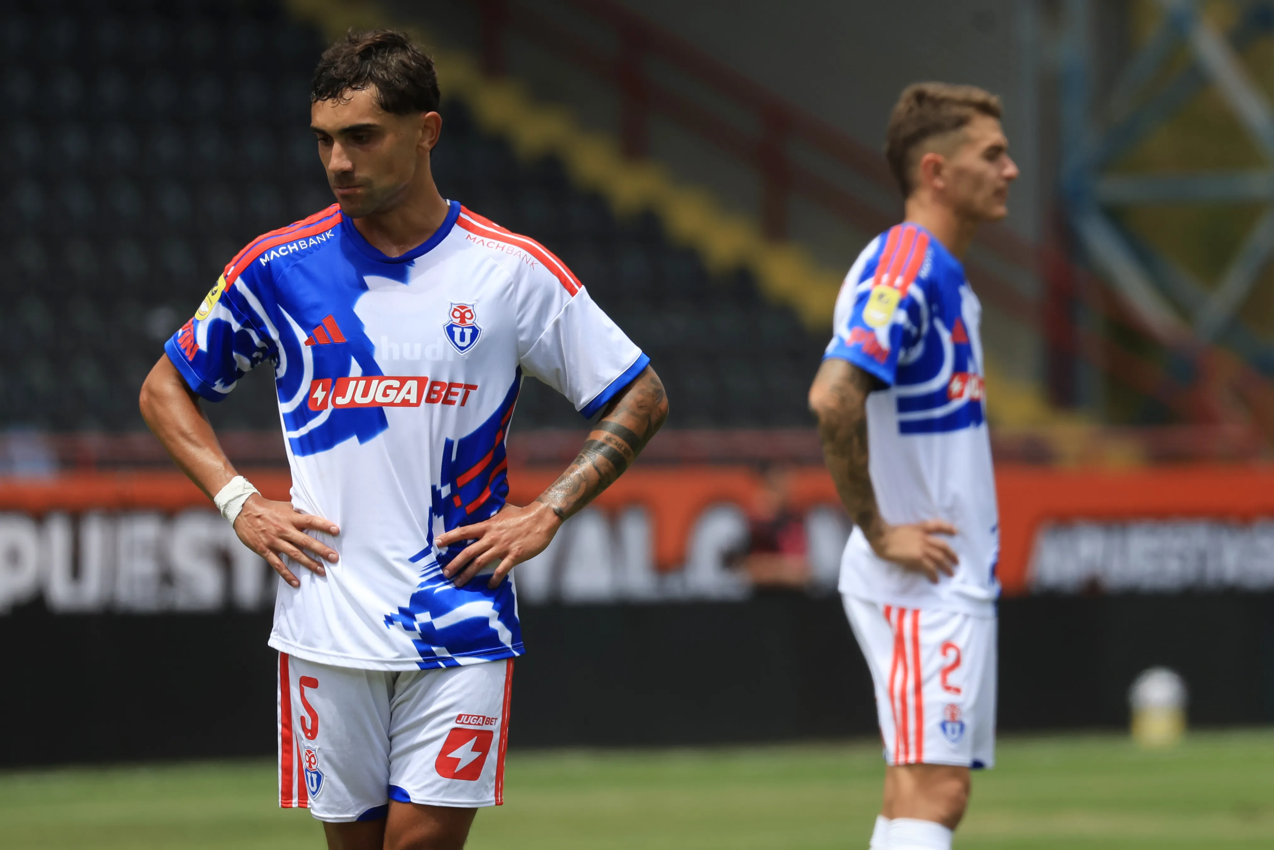 La U perdió con Huachipato. Foto: Eduardo Fortes/Photosport