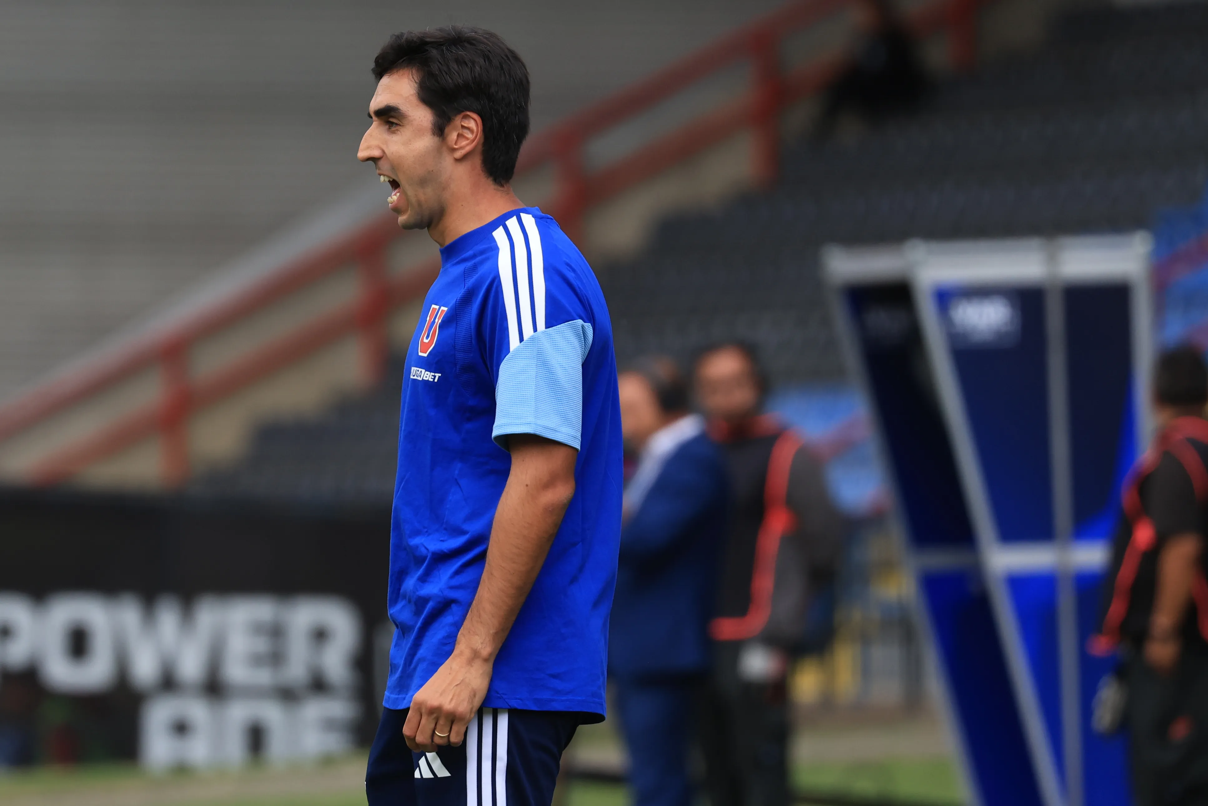 Francisco Meneghini suma 1 punto con la U de Chile al cabo de dos fechas. (Eduardo Fortes/Photosport).