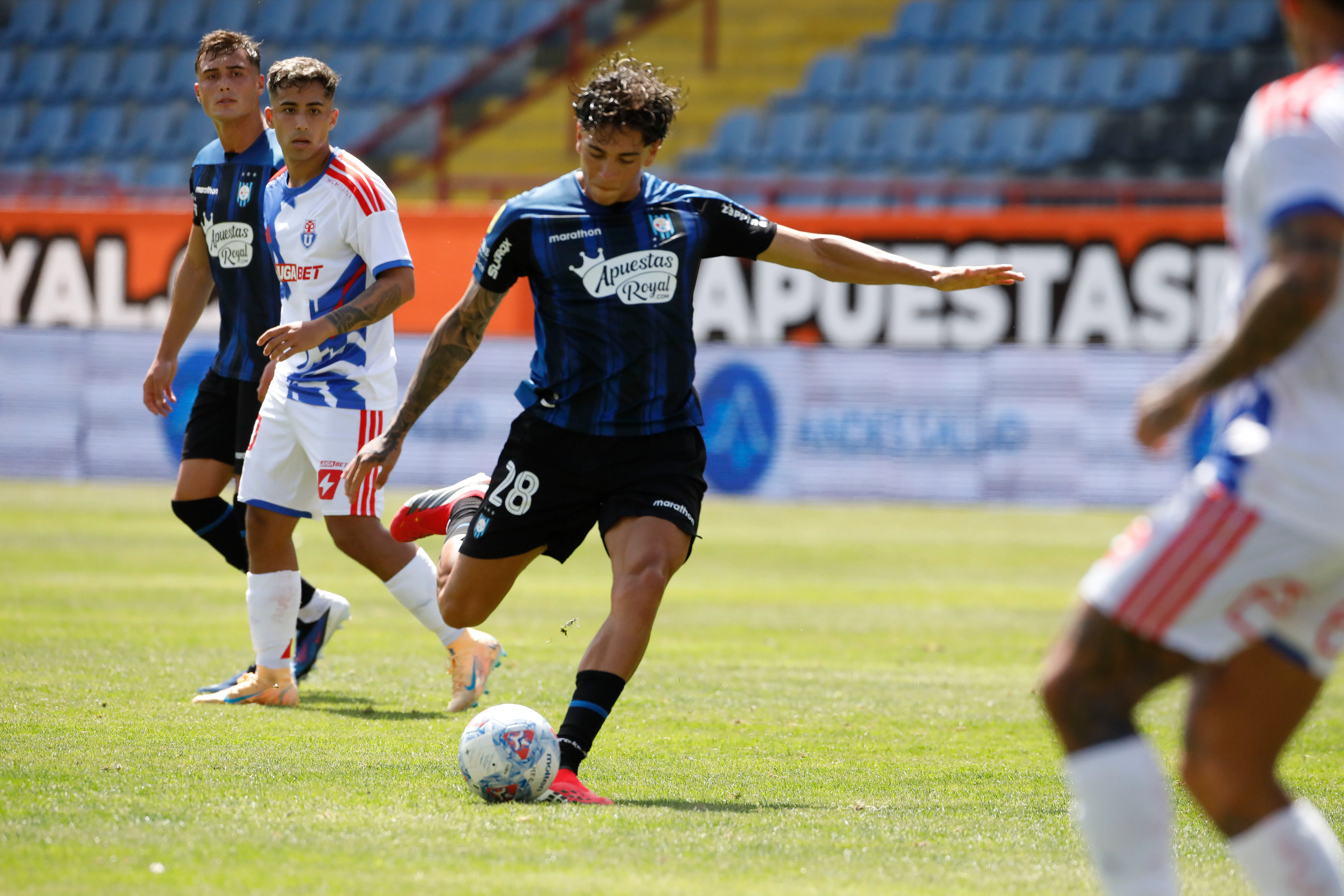 Maximiliano Gutiérrez fue el mejor jugador del partido frente a Universidad de Chile