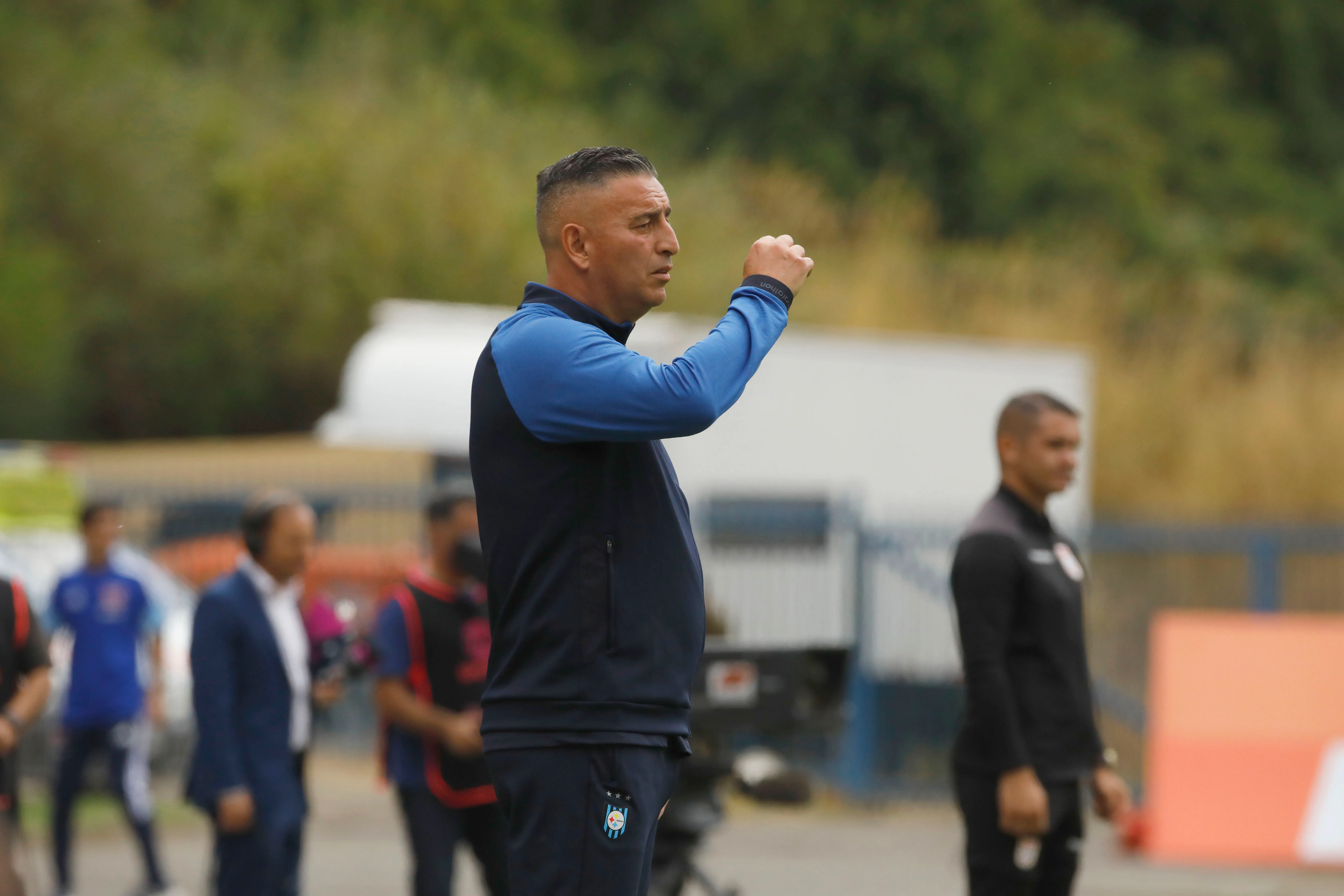 Jaime García en el estadio CAP frente a U de Chile. (Eduardo Fortes/Photosport).