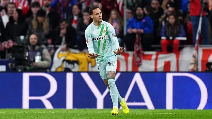 Antony marcó el gol de Betis en Madrid.