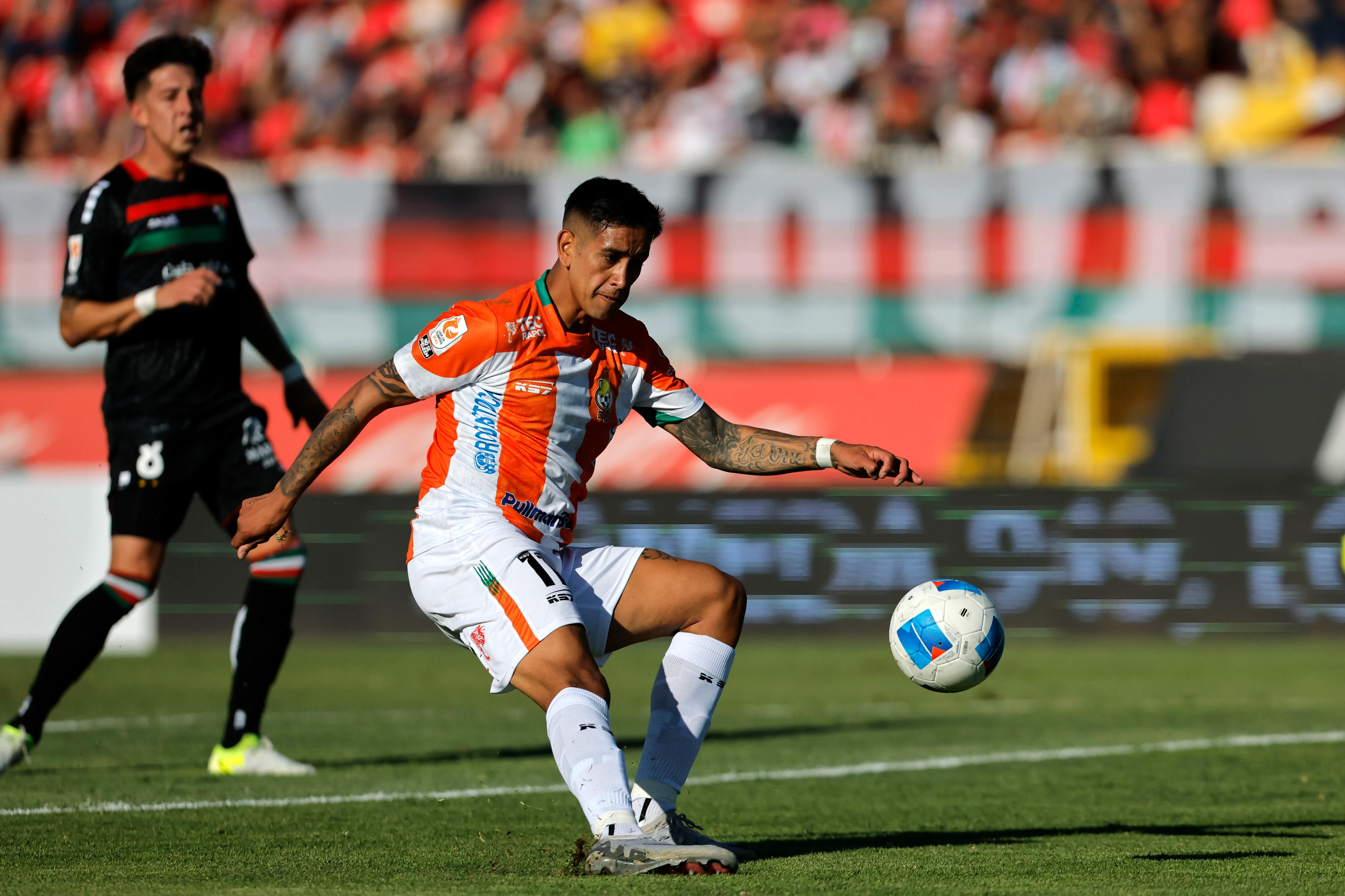 Andrés Vilches viene de un 2025 en donde no pudo anotar ningún gol. ¿Mejorará esto con Unión Española en el 2026? | Foto: Photosport.