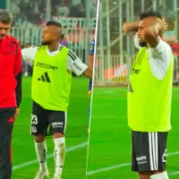 No se vio en TV: La comentada celebración entre Vidal y Ortiz