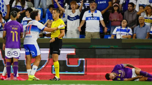 Clemente Montes fue expulsado en triunfo de Católica a Concepción.
