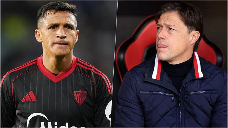 Matías Almeyda salió a defender a Alexis tras críticas en Sevilla.