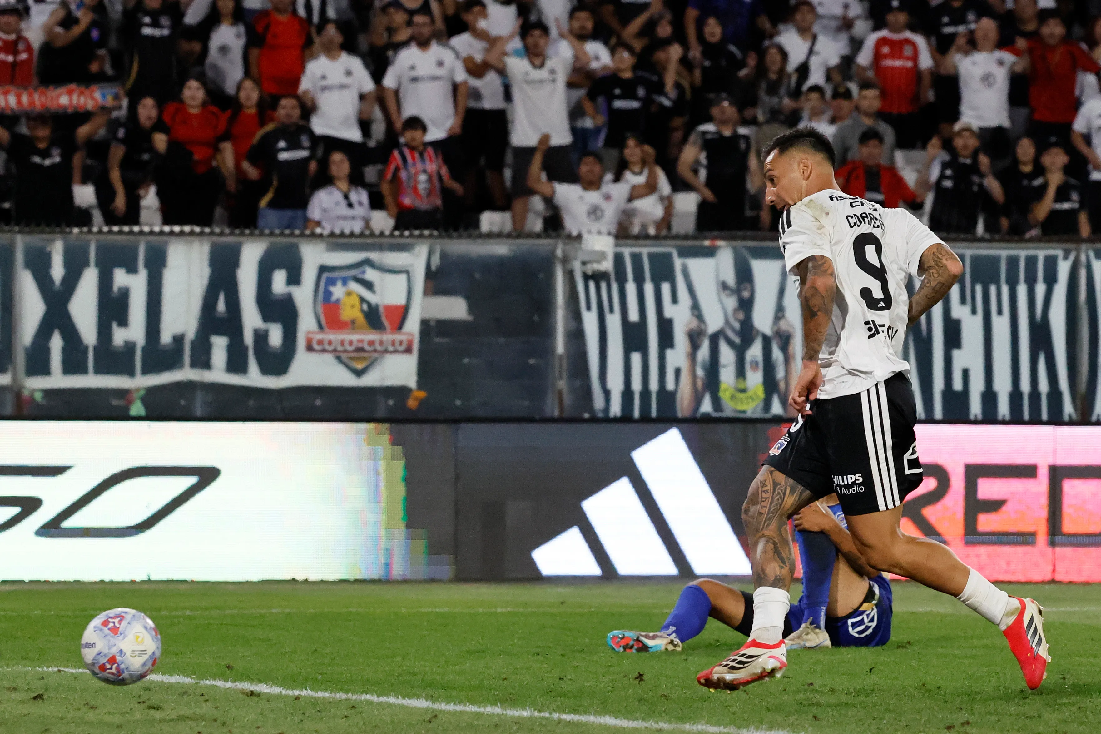 Javier Correa en medio de la polémica. Foto: Andres Pina/Photosport