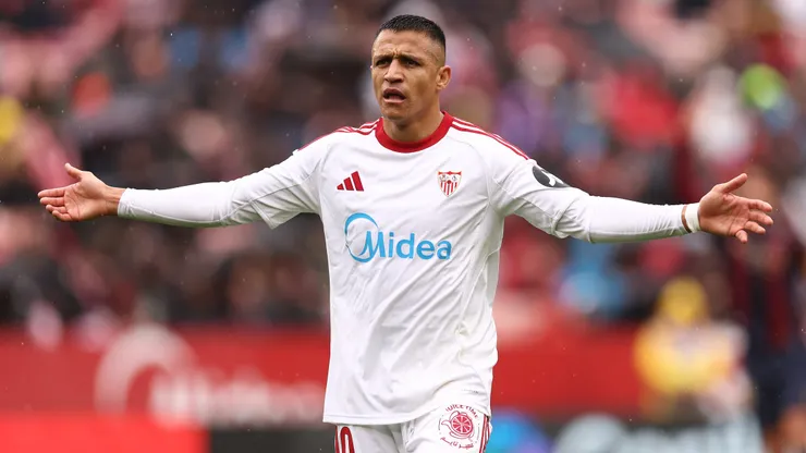 Alexis Sánchez perdió la titularidad en Sevilla.