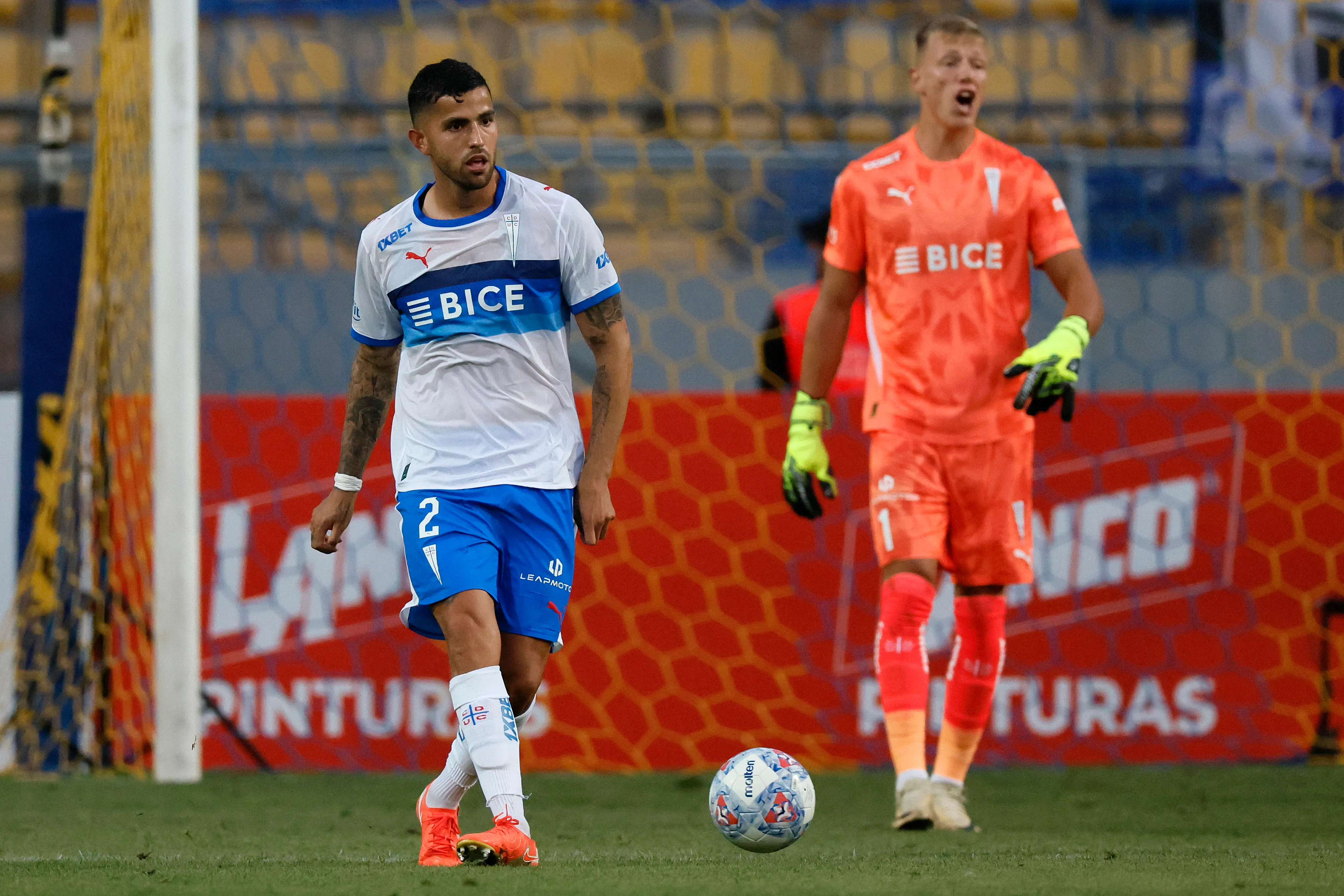Daniel González tiene un problema médico. Foto: Andres Pina/Photosport