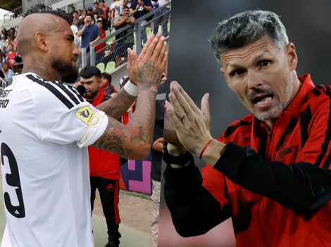 Vidal se traga el orgullo y sorprende a todo Colo Colo alabando a Ortiz