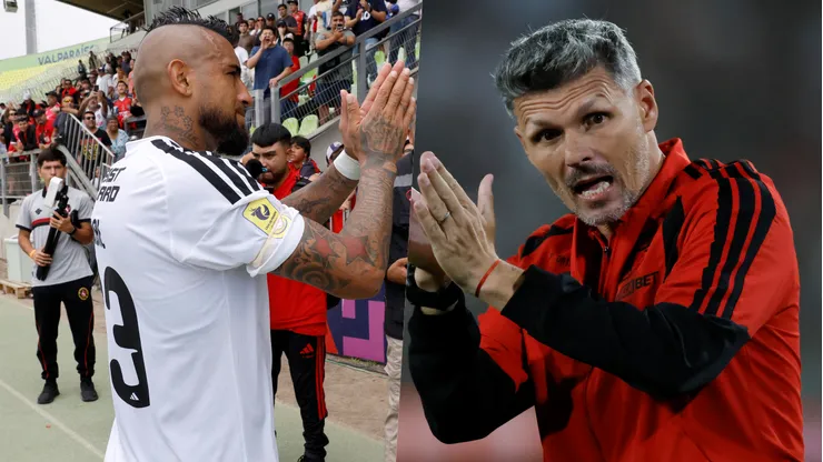 Vidal y el DT tuvieron un nuevo capítulo en su teleserie.