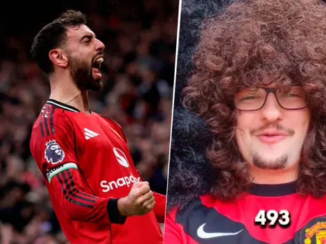 Man United enfrenta partido clave para hincha que prometió no cortarse el pelo