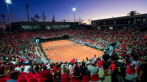 Chile viene de vencer a Serbia en la Copa Davis.
