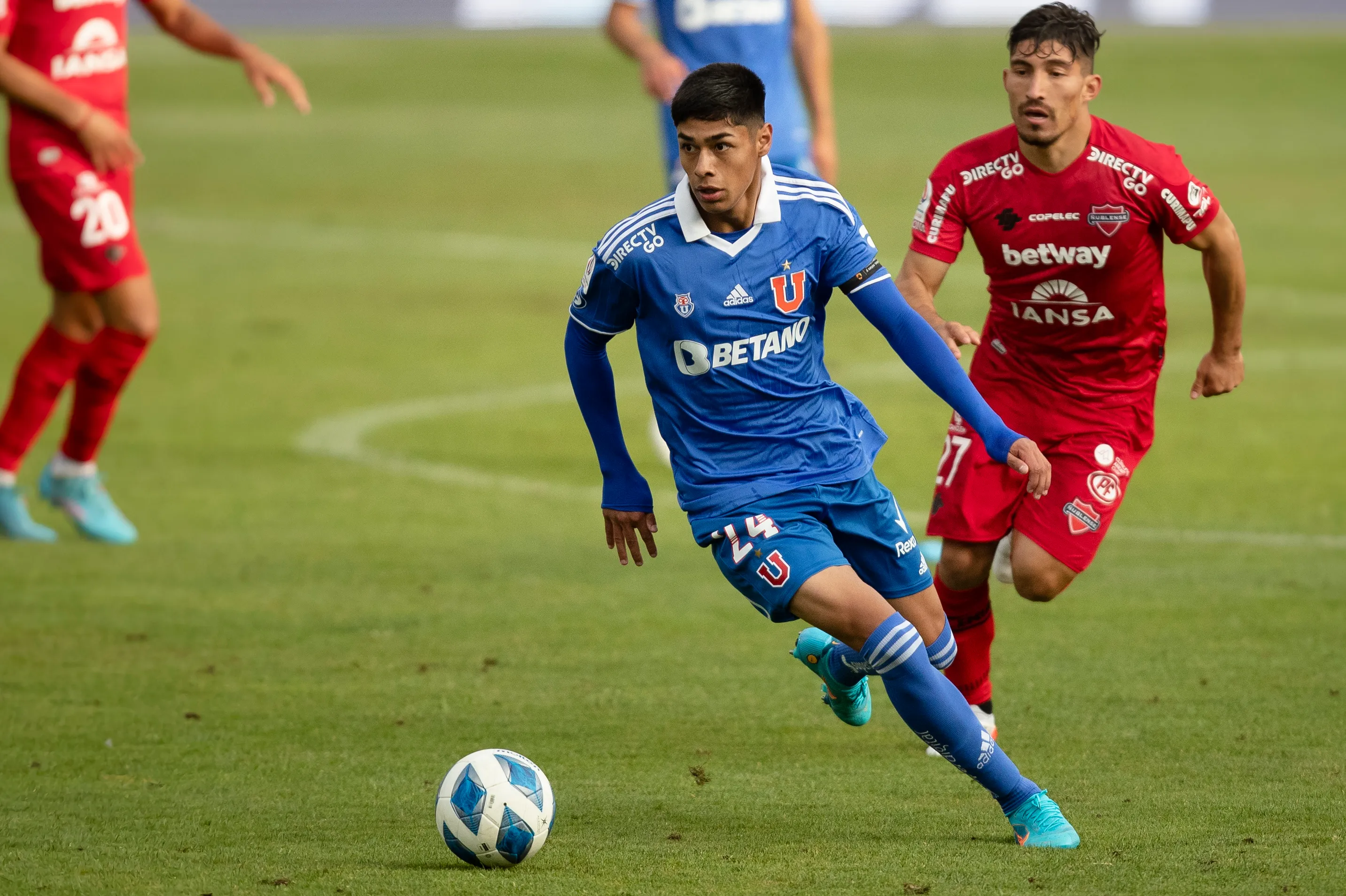 Darío Osorio debutó en 2022 en la U y de inmediato marcó diferencias