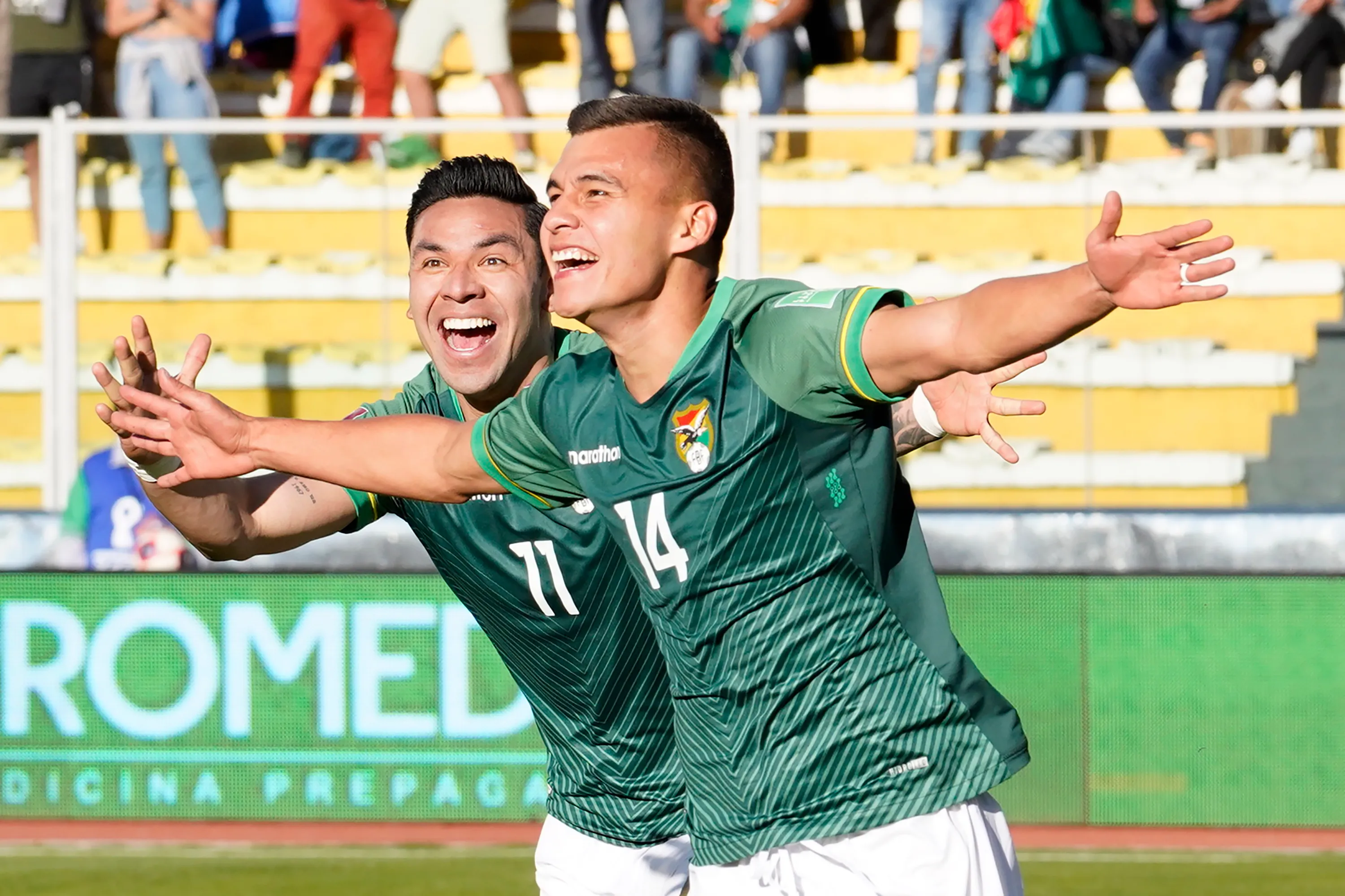 Moisés Villarroel es seleccionado de Bolivia. (Photo by Javier Mamani/Getty Images)