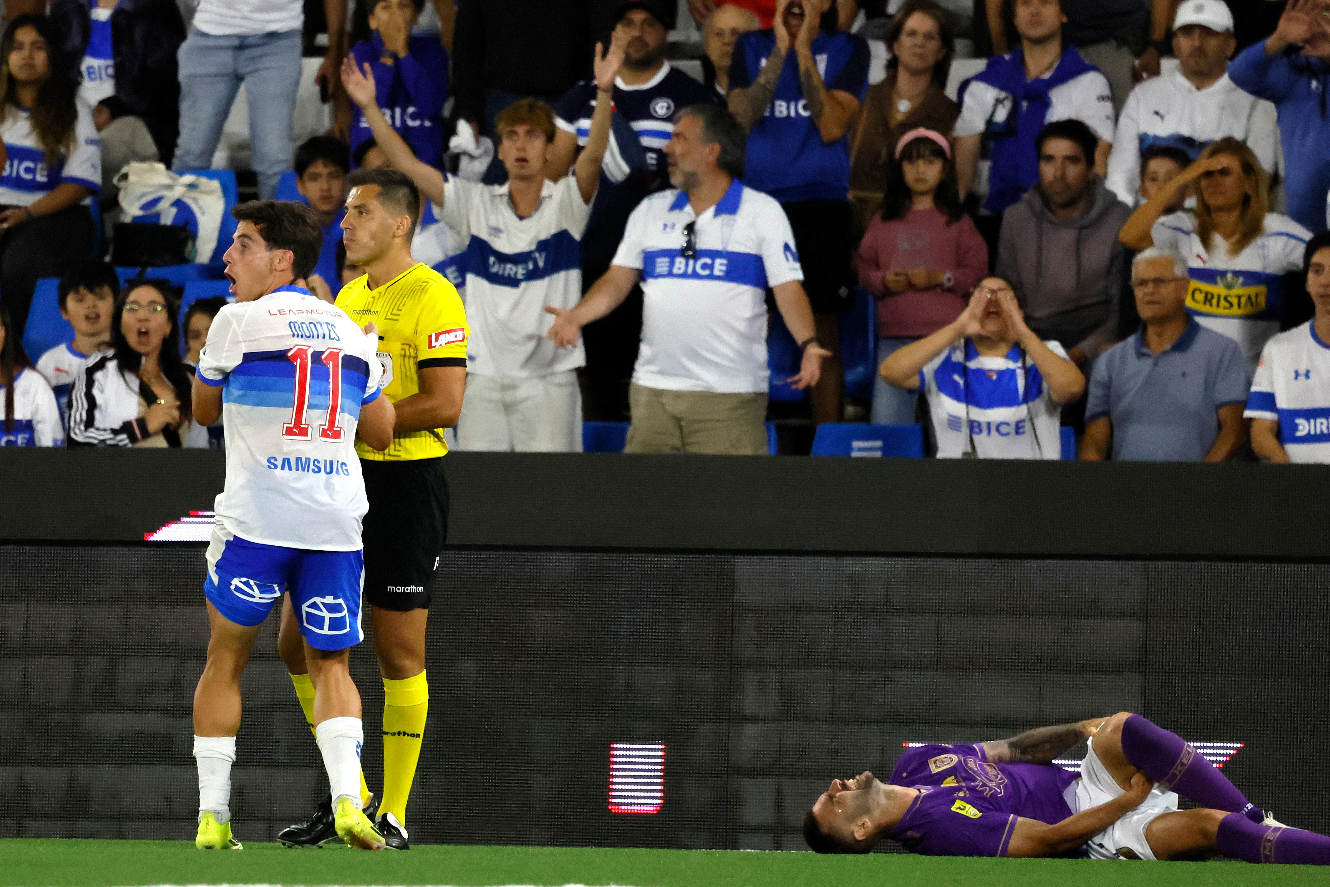 Clemente Montes fue castigado por el Tribunal de Disciplina. Foto: Andres Pina/Photosport