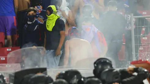 La protesta de la U tuvo un final en el Tribunal de Disciplina. 
