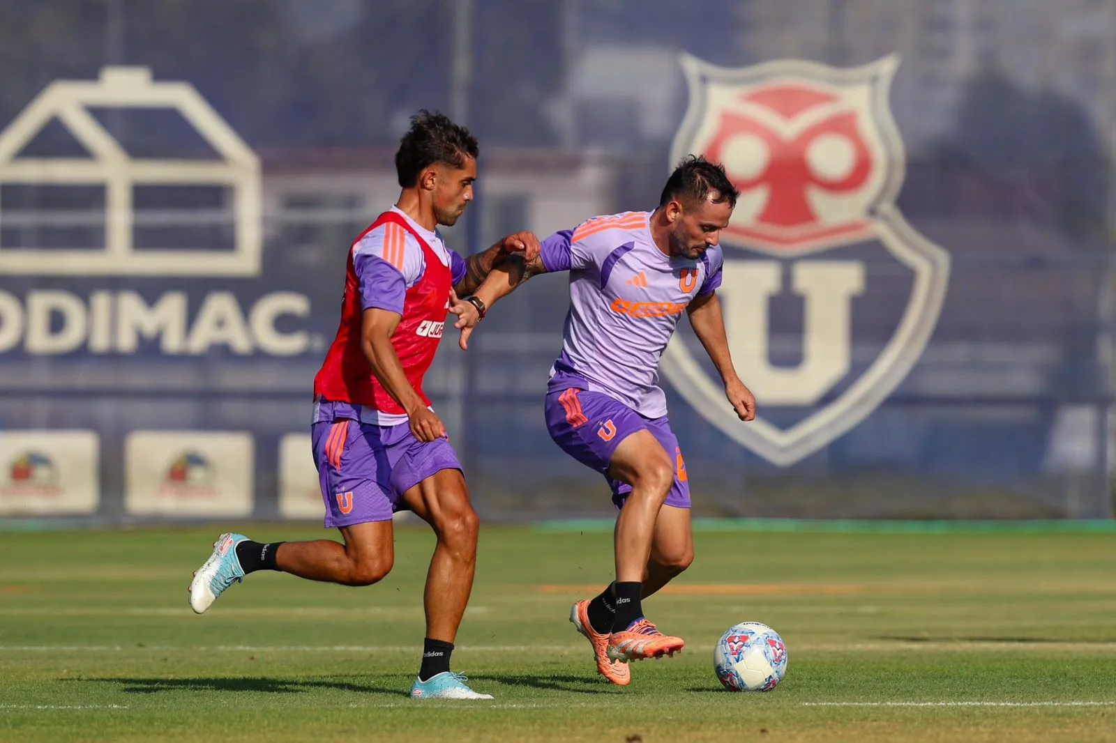 Octavio Rivero probará su puede ser opción ante Palestino. Foto: U de Chile.