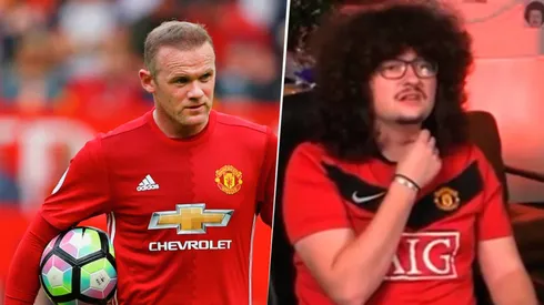 Rooney se molestó con el hincha viral 
