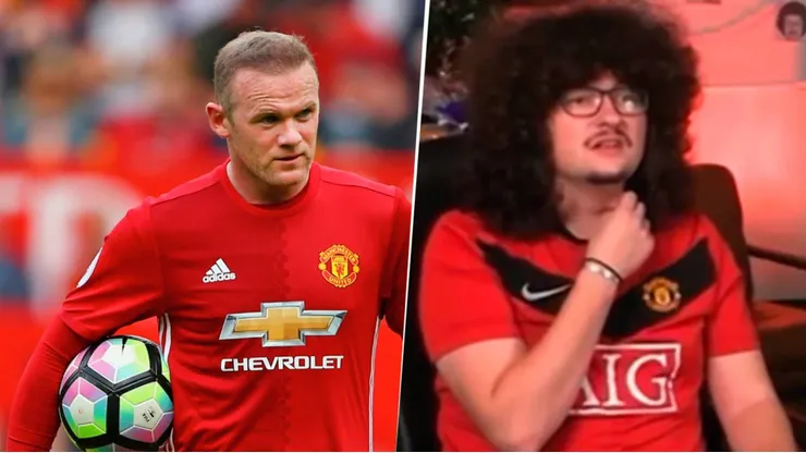 Rooney se molestó con el hincha viral