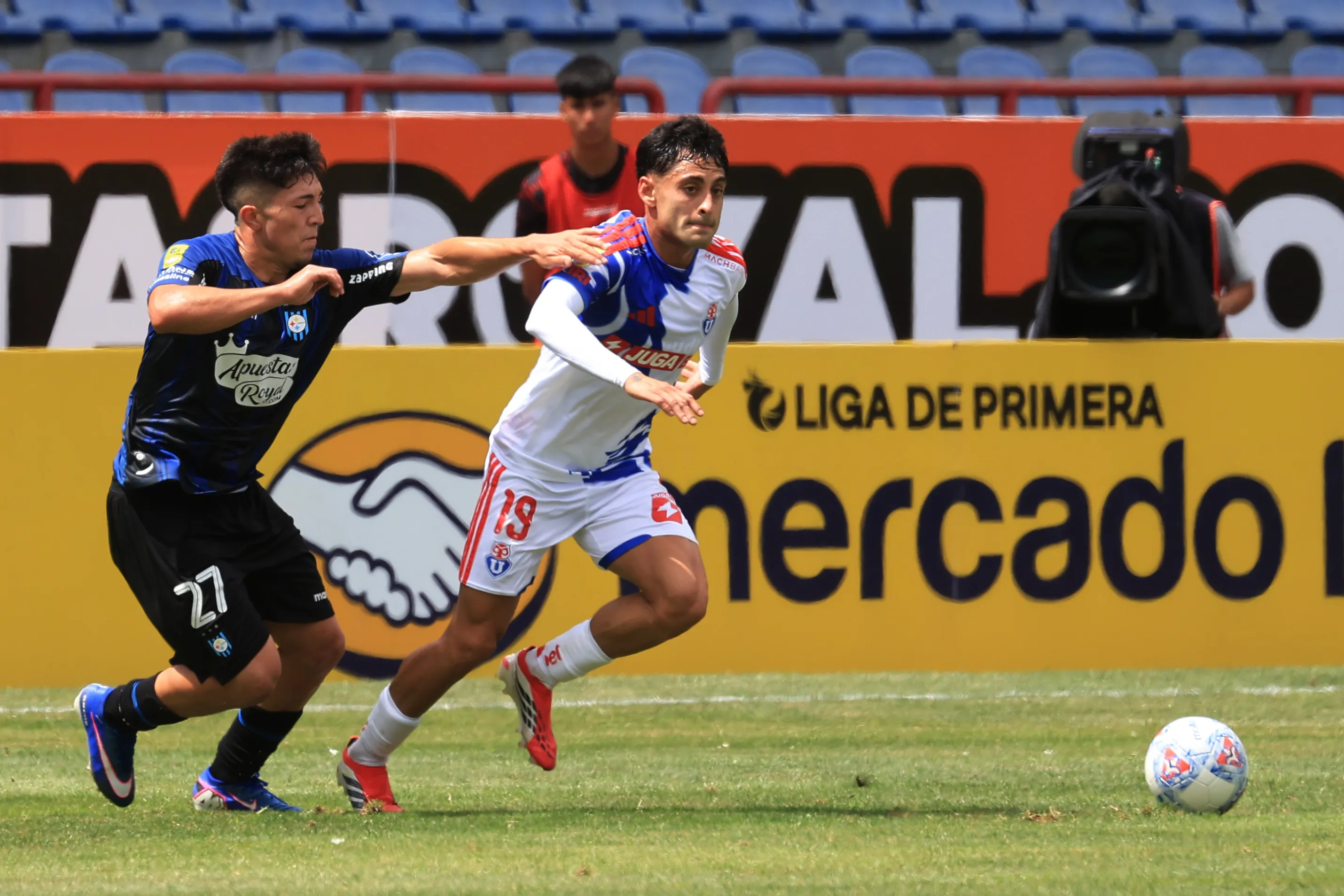 Altamirano no se vio bien ante Huachipato. Imagen: Photosport