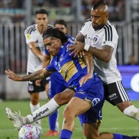 Sana costumbre de los jugadores de Colo Colo contra Everton