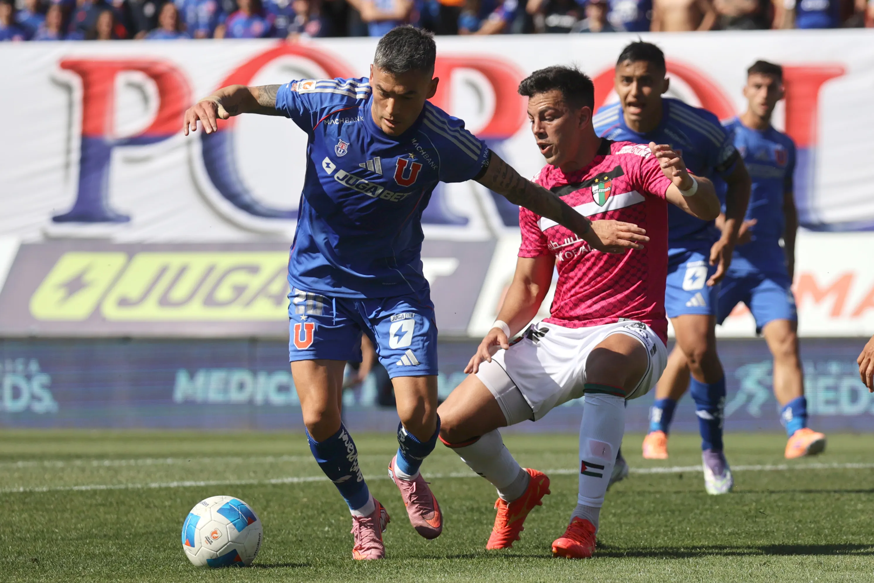 En su último encuentro entre ambos, Universidad de Chile le ganó 2-1 a Palestino