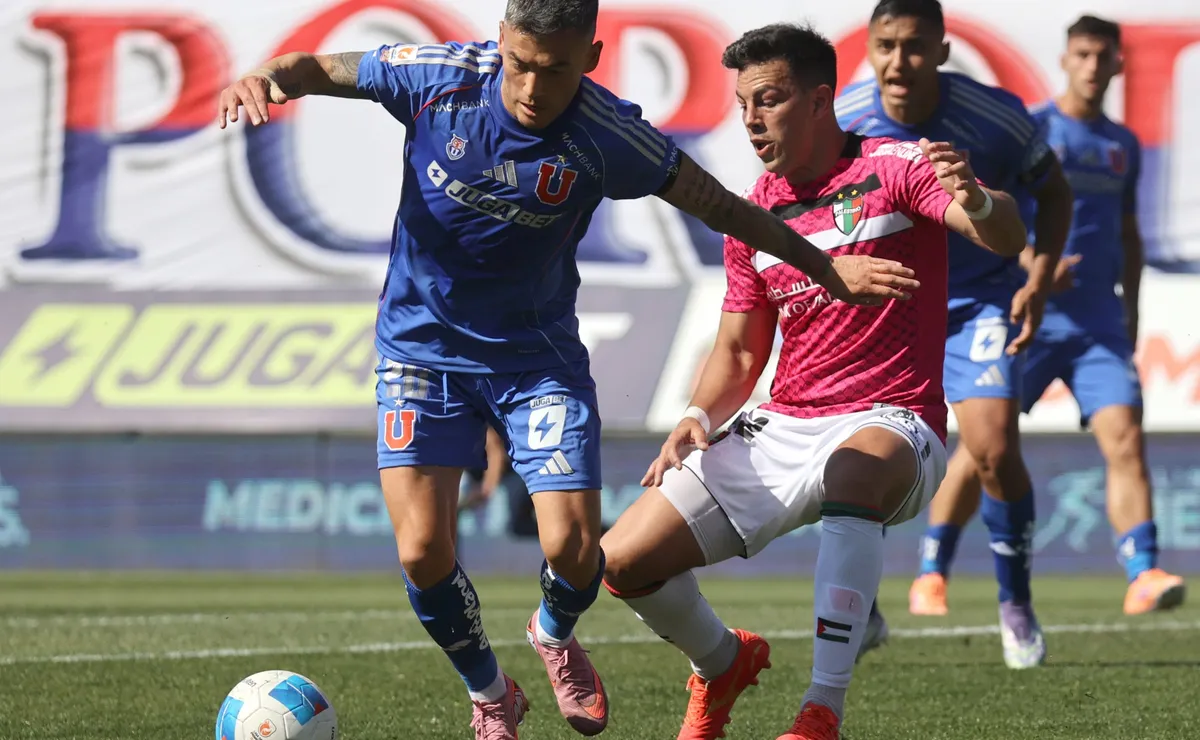 Palestino vs. U. de Chile: Horario y canal para ver EN VIVO
