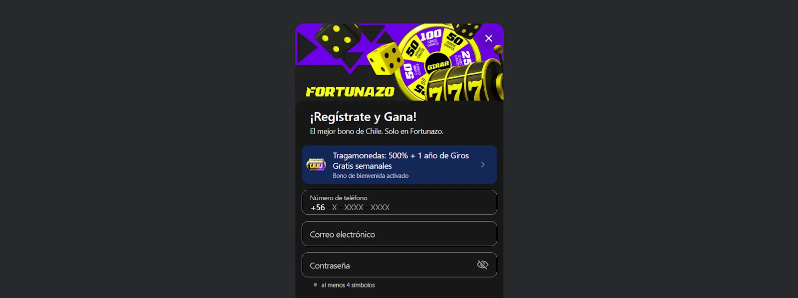 Código promocional Parimatch