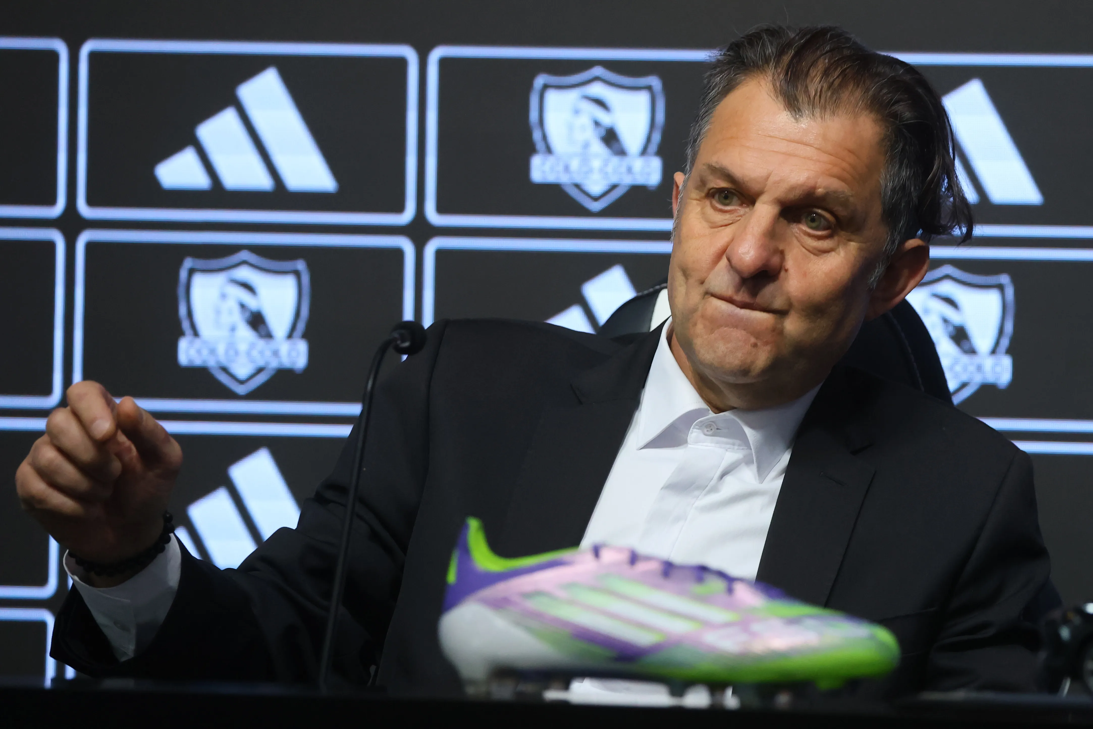 Aníbal Mosa habló una vez más del mercado de fichajes. (Jonnathan Oyarzun/Photosport).