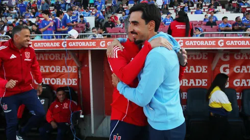 Paqui Meneghini junto a Gustavo Álvarez en la temporada 2025
