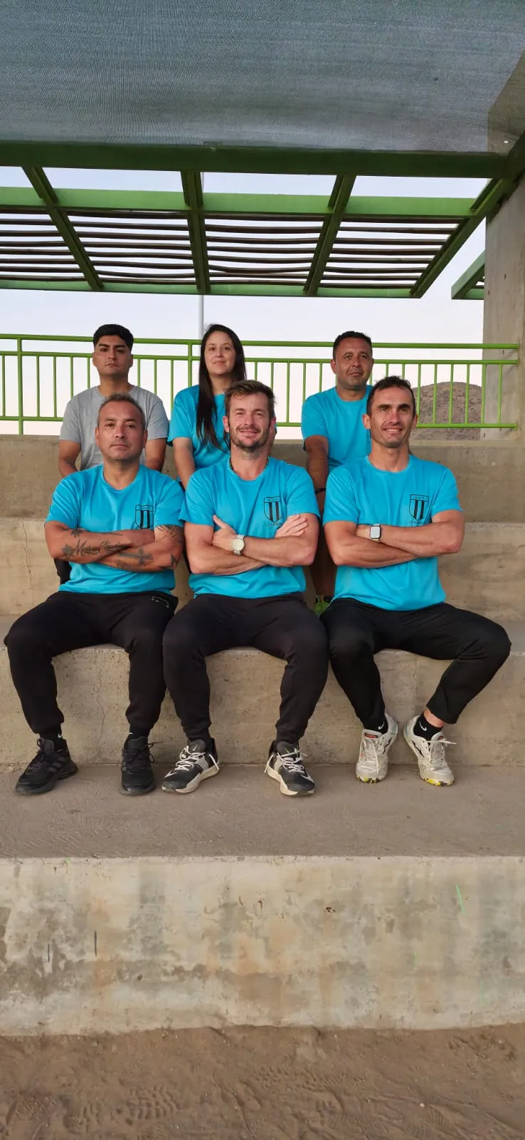 Ángel Carreño, el DT de Unión Compañías en la Tercera B del fútbol chileno. (Foto: cedida).