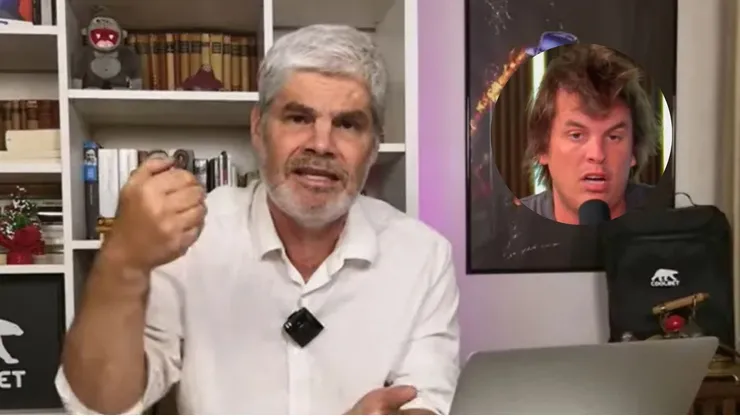 El comunicador chileno respondió al llamado del otro lado de la cordillera y protagonizó un duro cruce con el polémico streamer trasandino.