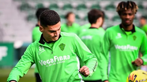 Lucas Cepeda suma confianza en Elche. 
