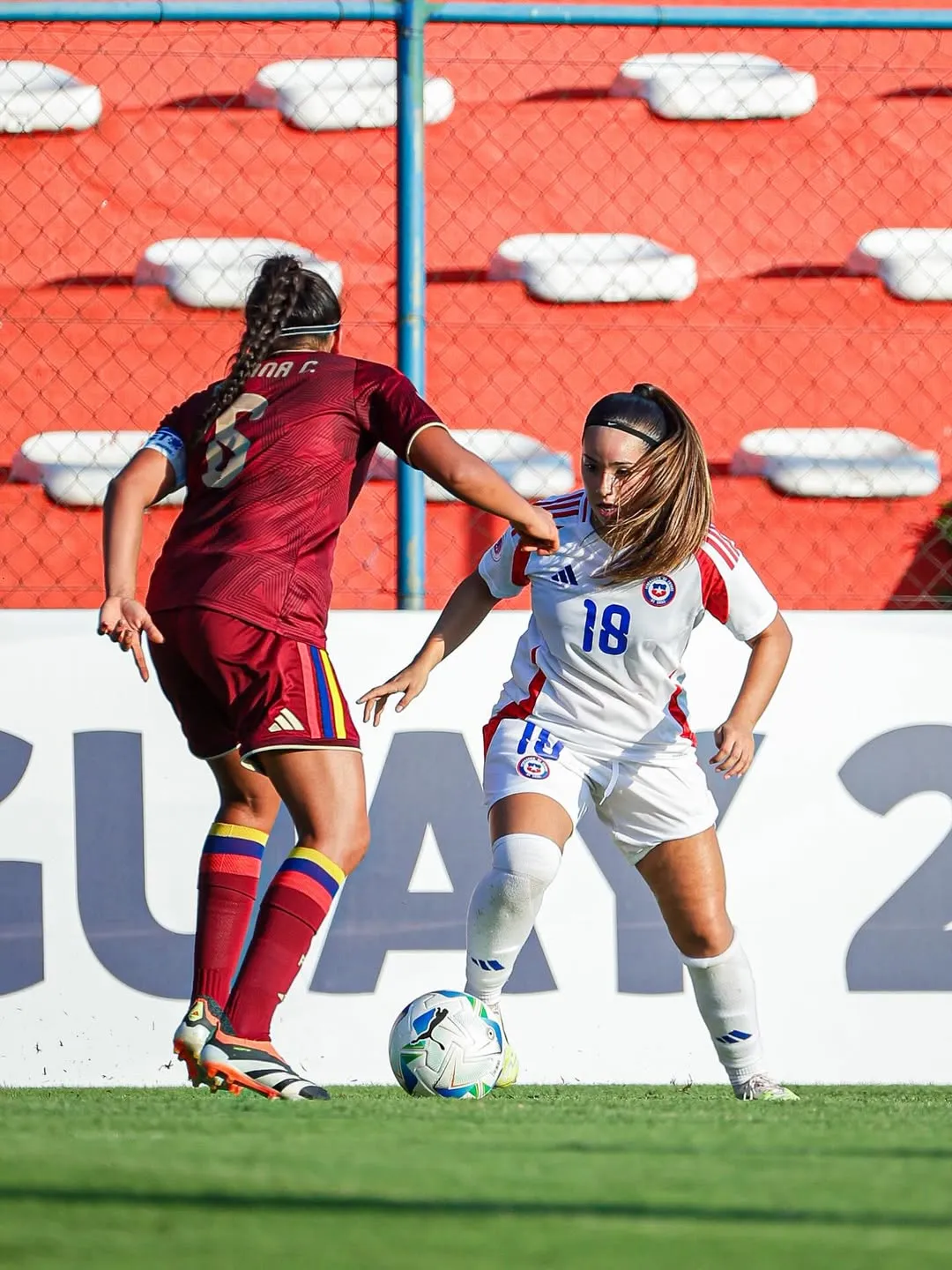 La Roja femenina no pudo evitar el empate ante Venezuela y se despidió del Sudamericano Sub 20 con dos puntos