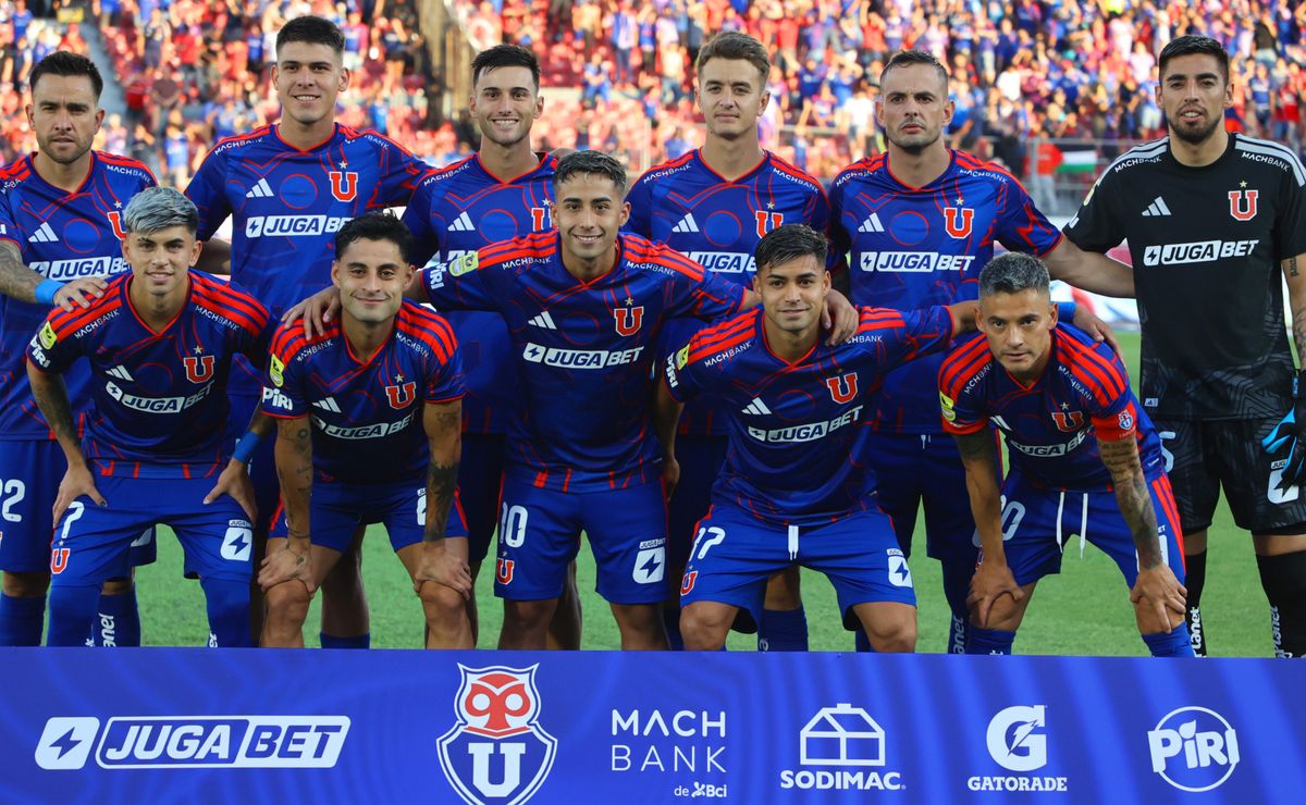 Con un cambio: la formación de la U para buscar su primer triunfo en el torneo ante Palestino