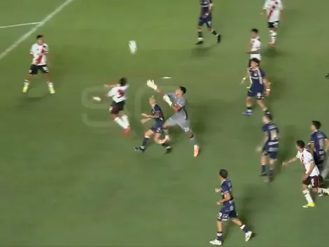 Video: el error garrafal de Brayan Cortés en Argentina