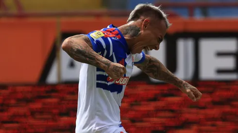 Eduardo Vargas marcó su primer gol en el regreso a la U.