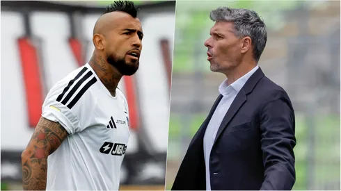 Arturo Vidal y Fernando Ortiz han tenido una tensa relación en Colo Colo.