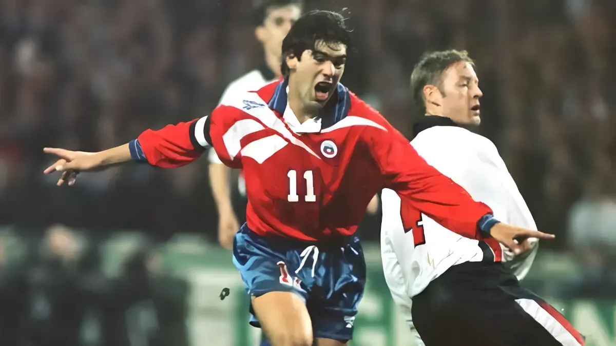 Los goles de Marcelo Salas en Wembley son históricos para Ernesto Díaz Correa.