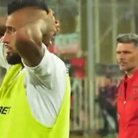 Ortiz raya la cancha tras ver al "DT" Vidal en Colo Colo