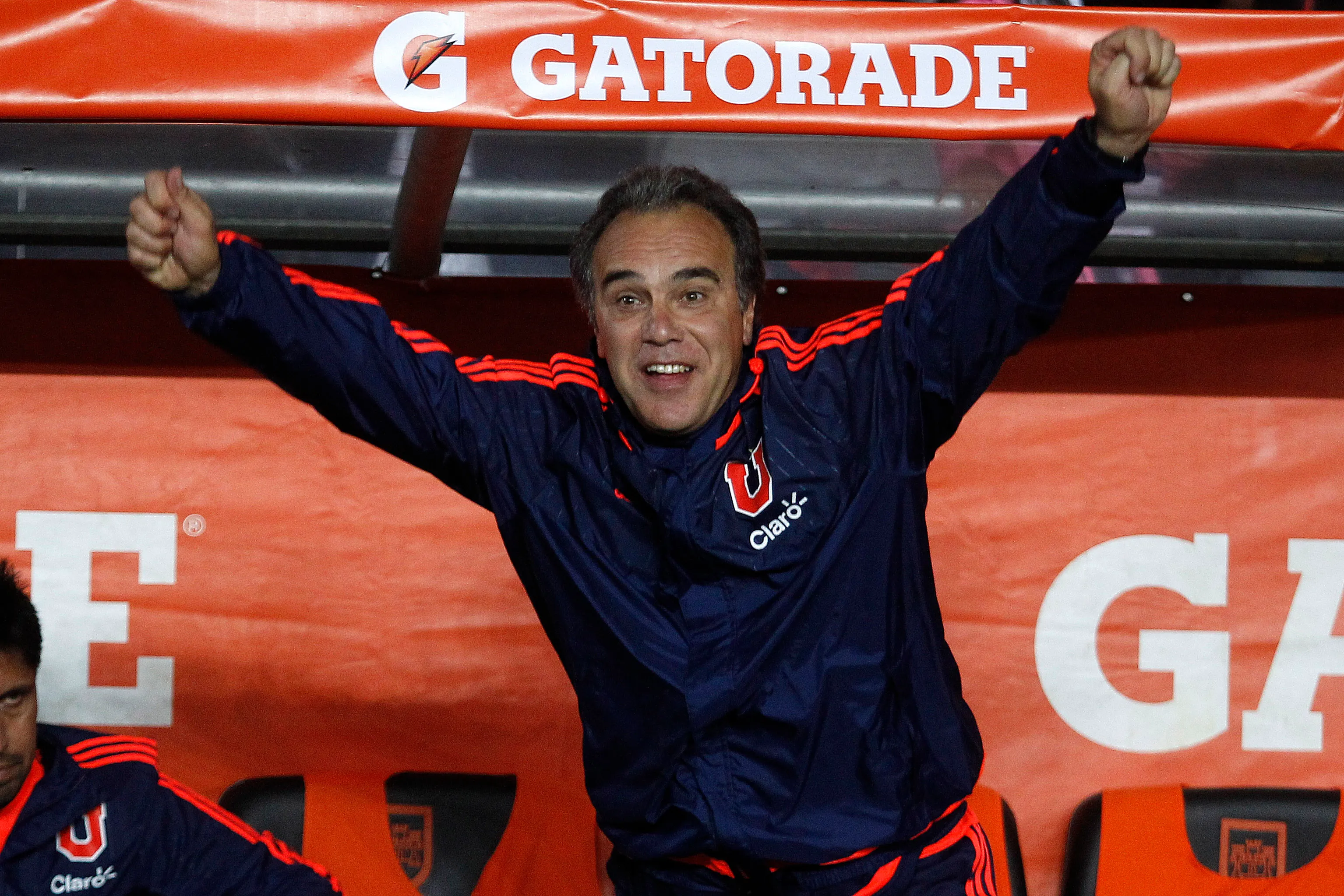 Lasarte ganó 3 títulos en U. de Chile. Imagen: Photosport