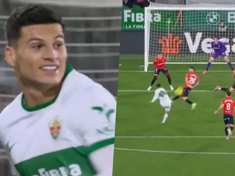 Lucas Cepeda coquetea con su primer gol en España